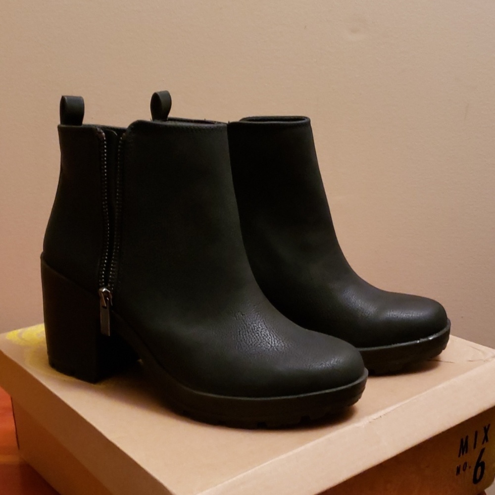 Mix No 6 Black Boots